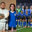 Así fueron las disculpas de 'Platicas del Mal' con Cruz Azul Femenil. (Fotos: @mikemaquinadel | Imago7).
