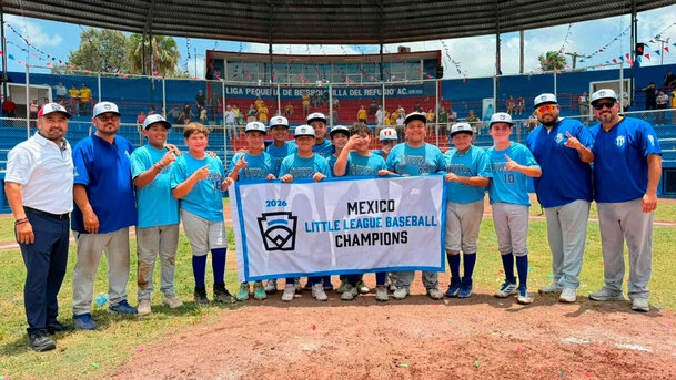 La Liga Municipal de Tijuana ganó la Serie Nacional Pequeña 2026. (Foto: Little League)