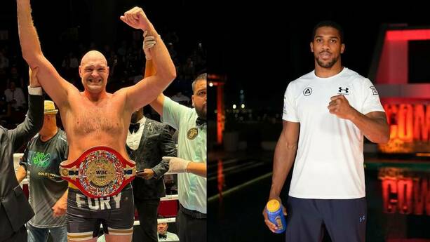 La pelea entre Anthony Joshua y Tyson Fury podría cancelarse. FOTOS: Especales