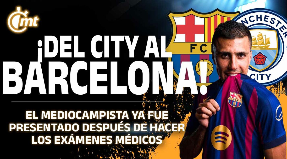 Rodri, del Manchester City al Barcelona
