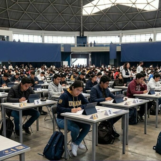 El secretario general de la UNAM dio detalles de los resultados del Examen de Control (Imagen creada con IA)