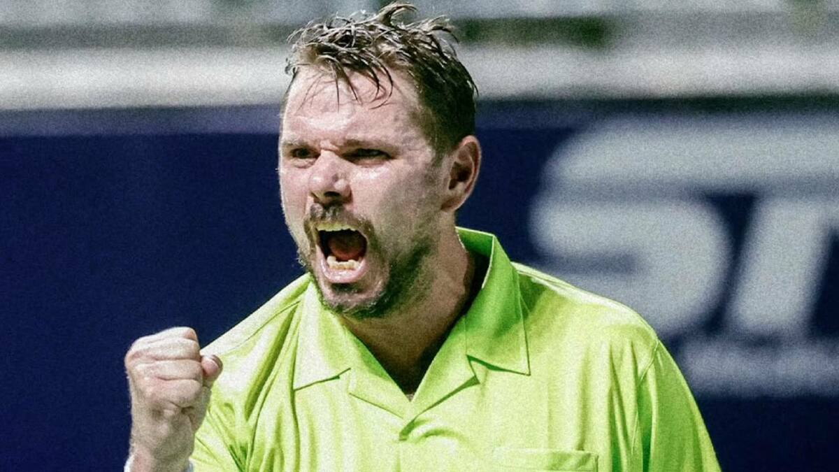 Wawrinka obtuvo la victoria con mucha autoridad (@cancuncountryopen)