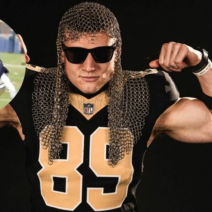 Brock Rechsteiner, hijo de miembro de salón de la fama de WWE protagonizó pelea en entrenamiento de los Saints | Foto: @brockrechsteiner