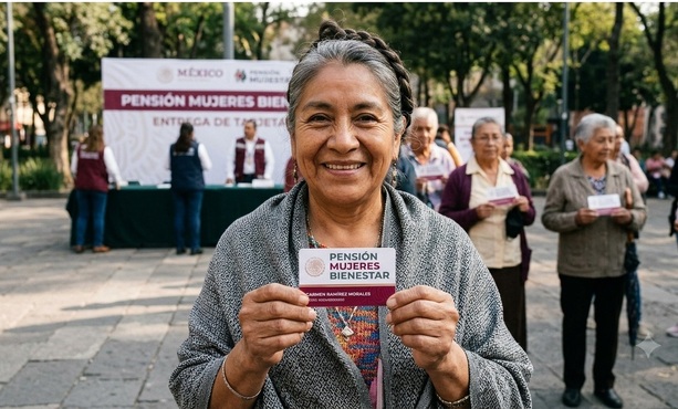 Las mujeres de 60 a 64 años podrán registrarse a la Pensión Mujeres Bienestar a partir de este 22 de junio. (Gemini)