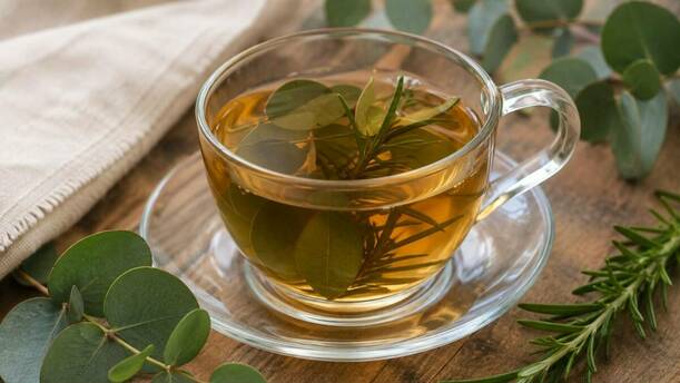¿Para qué sirve el té de eucalipto y romero? Foto: ChatGPT
