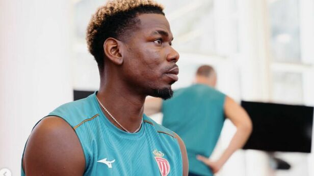 Pogba en un entrenamiento con Mónaco.  (Foto: @paulpogba)