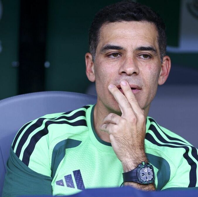 Rafa Márquez reemplazó a Javier Aguirre en el banquillo. (Foto: Mexsport)