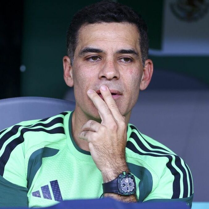 Rafa Márquez reemplazó a Javier Aguirre en el banquillo. (Foto: Mexsport)