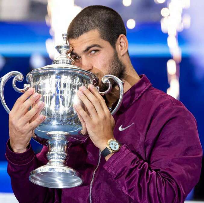 Carlos Alcaraz en el US Open 2025 (Reuters)