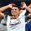 Thiago Silva festeja el pase de Fluminense (Fotografía: Reuters)