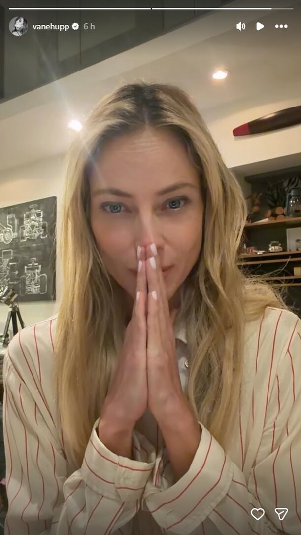 Vannessa Huppenkothen confirmó horas después que llegó a salvo a su domicilio. (@vanehupp/IG)