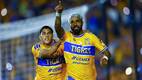 El 'Búfalo' Aguirre celebra la primera anotación de Tigres ante los Potros. FOTO: Imago7