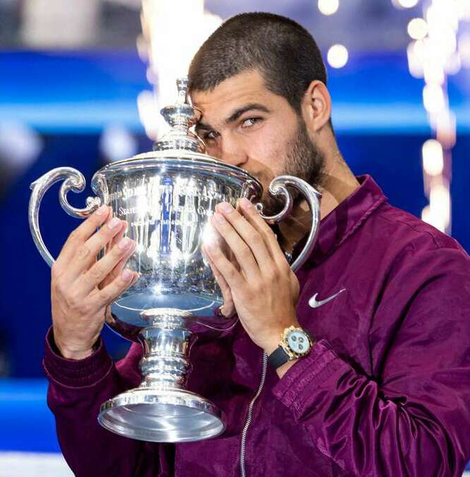 Carlos Alcaraz en el US Open 2025 (Reuters)