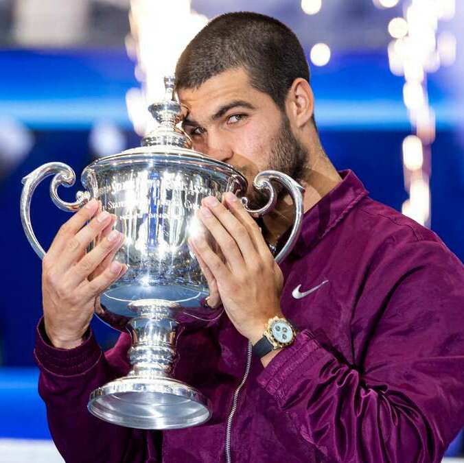 Carlos Alcaraz en el US Open 2025 (Reuters)