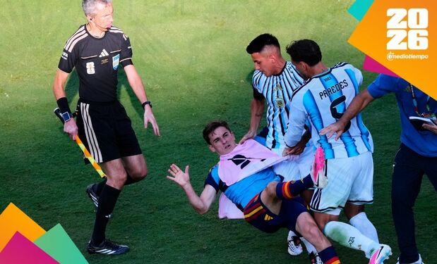 Leandro Paredes acabó muy 'caliente' la Final del Mundial (Fotografía: Mexsport)