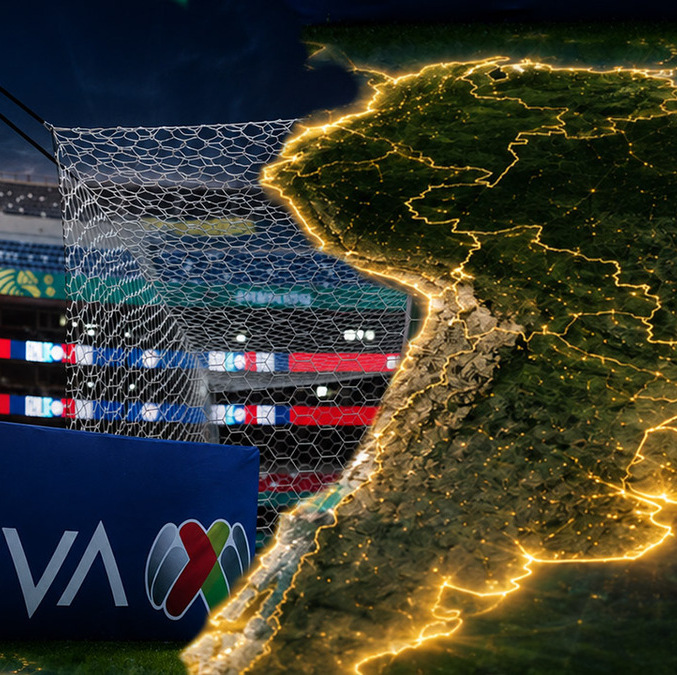 La Liga MX quiere jugar torneos de Sudamérica. (Foto: ChatGPT)