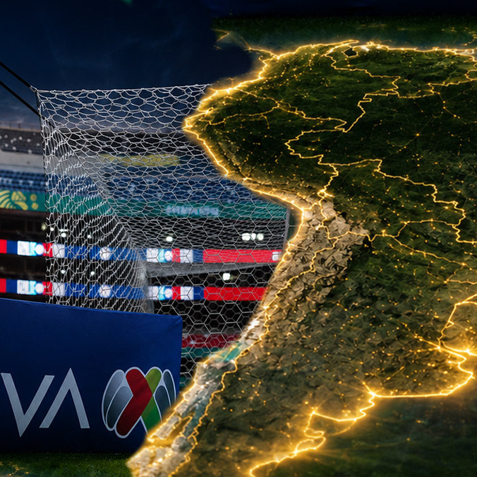 La Liga MX quiere jugar torneos de Sudamérica. (Foto: ChatGPT)