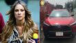 Vanessa Huppenkothen denunció a quienes iban en la camioneta roja. (Foto: Mexsport/ @SSC_CDMX)