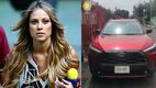 Vanessa Huppenkothen denunció a quienes iban en la camioneta roja. (Foto: Mexsport/ @SSC_CDMX)