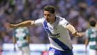 Eduardo Mustre celebran su gol ante Santos. FOTO Imago7