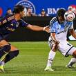 LA Galaxy dejó escapar el triunfo ante el equipo de Montreal. FOTO: Reuters