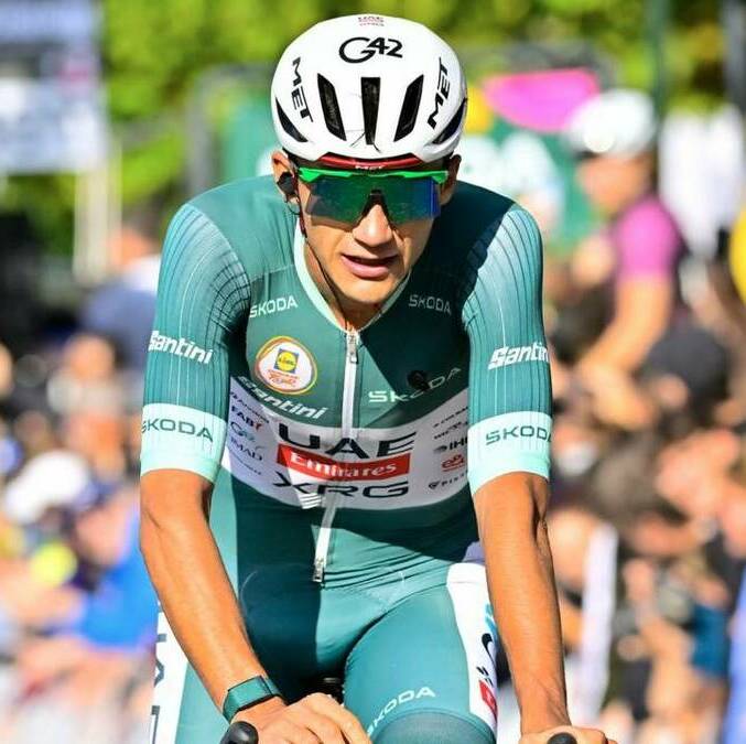 Isaac del Toro domina la vuelta de Alemania / X: UAE Team