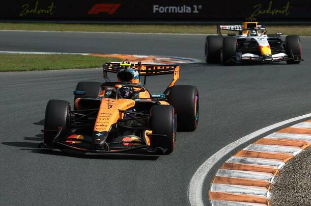 Lando Norris quiere apretar en la pelea por el Campeonato Mundial / Reuters