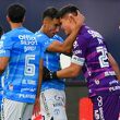 Carlos Moreno festejó con todo su gol ante Atlético San Luis (Fotografía: Imago 7)