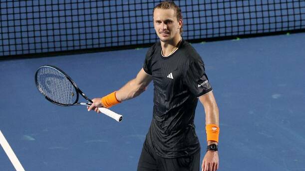 Alexander Zverev domina en su debut en Abierto Mexicano de Tenis / Reuters