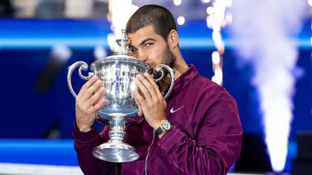 Carlos Alcaraz en el US Open 2025 (Reuters)