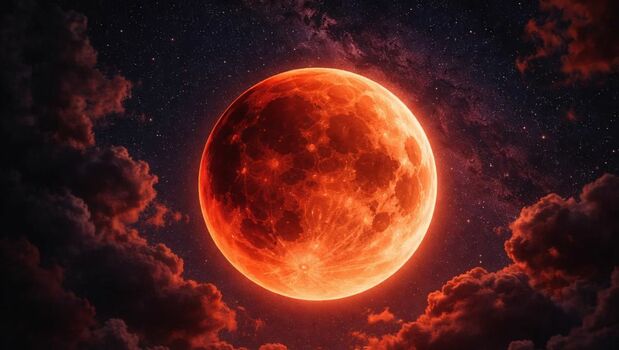 Eclipse Lunar: Luna de Sangre 2026| Foto: IA