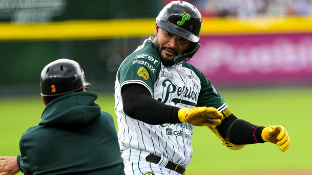 José Rondón es el jugador a seguir para Pericos al batear de 16-8 (.500) con 3 HR. (Foto: Diablos Rojos del México)
