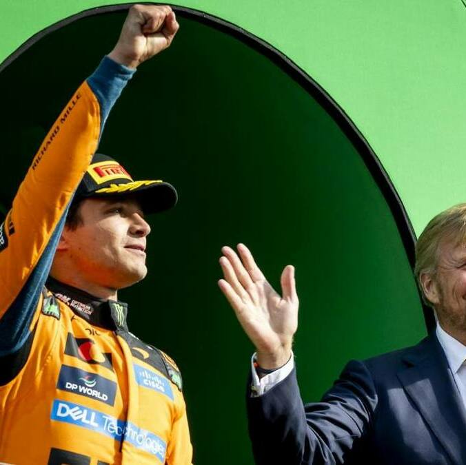 Lando Norris recuperó terreno, pero sigue lejos (Reuters)