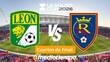 Leagues Cup 2026 Club León vs Real Salt Lake Cuartos de Final (FOTO: Especial)