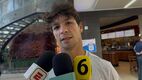 Oliver Torres habló antes de la salida del equipo. (Foto: Erick González)