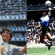 Se subastó en EE.UU el balón con el que Maradona firmó el gol de 'Mano de Dios' (Mexsport | Captura El País)