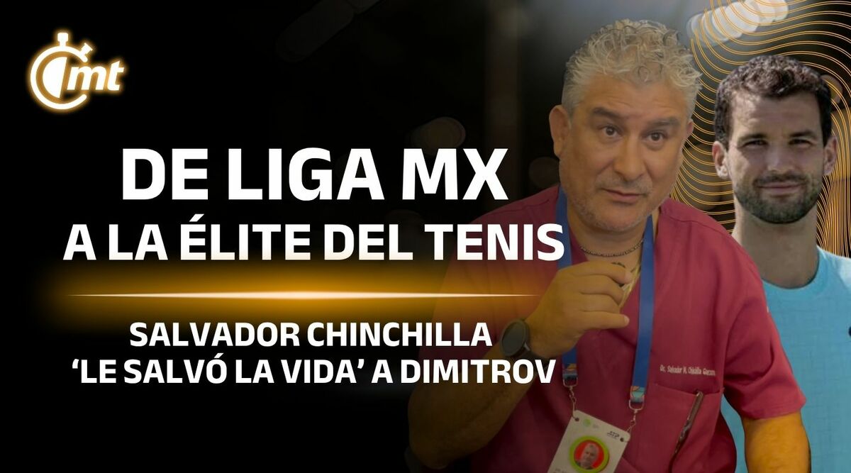 DE COLIBRÍES A 'SALVARLE LA VIDA' A DIMITROV: La historia del médico mexicano en el tenis