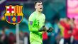Dominik Livaković sería arquero del Barcelona con contrato hasta junio de 2030 | Foto: Imago7