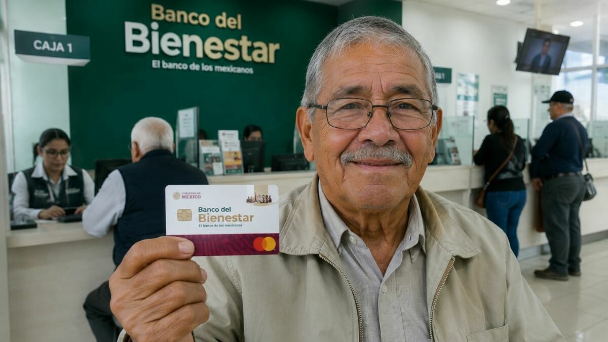 La Pensión Bienestar se deposita de manera bimestral en la Tarjeta del Banco del Bienestar. Foto: ChatGPT