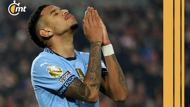 Savinho se lamenta por una falla ante el Brentford (Reuters)