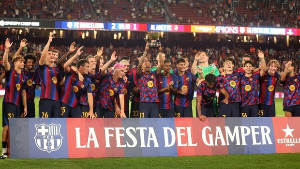 Barcelona se lleva el Joan Gamper 2026 tras superar a Al-Ahly en un partido sin grandes emociones. (Reuters).
