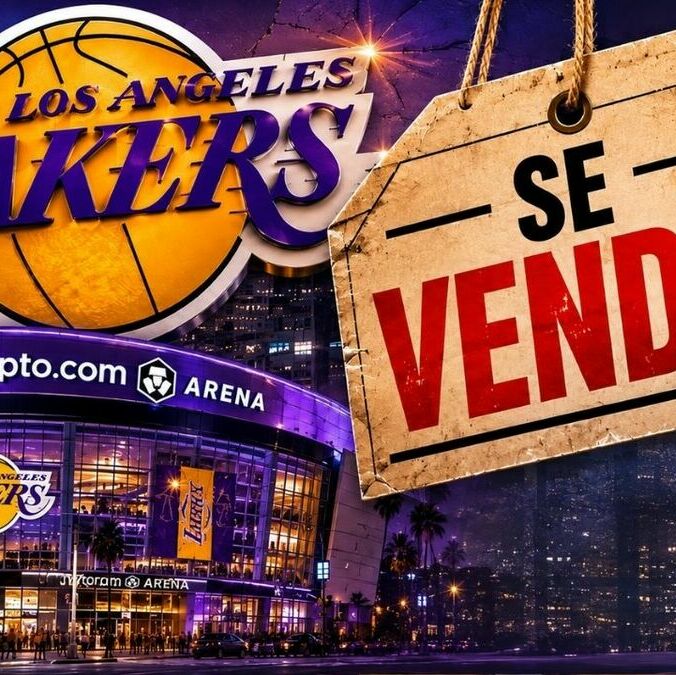 Los Lakers estarían vendiéndose poco a poco. (Foto: ChatGPT)
