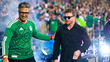 Canelo Álvarez estuvo en cancha en el México vs. Inglaterra. (Foto: Mexsport)
