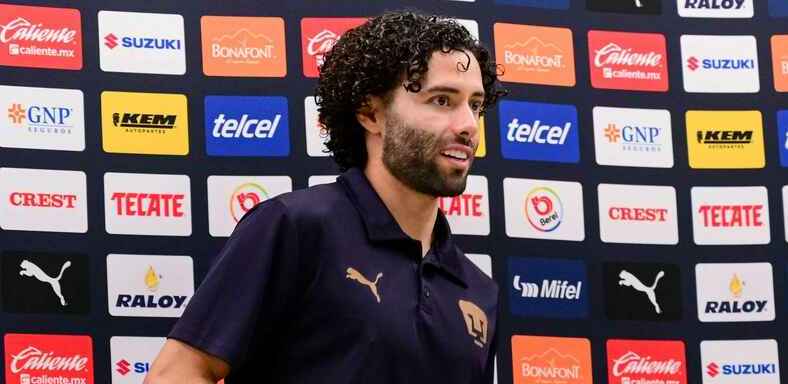 Chino Huerta fue presentado con Pumas (Imago7)