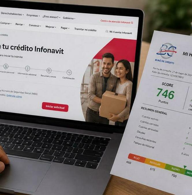 ¿Infonavit te rechazará por estar en Buró de Crédito? Esto debes de saber en 2026. Foto: ChatGPT