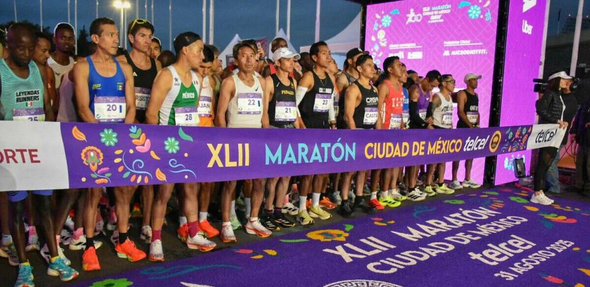 El Maratón de la Ciudad de México es una de las carreras más esperadas del año (@MaratonCDMX)