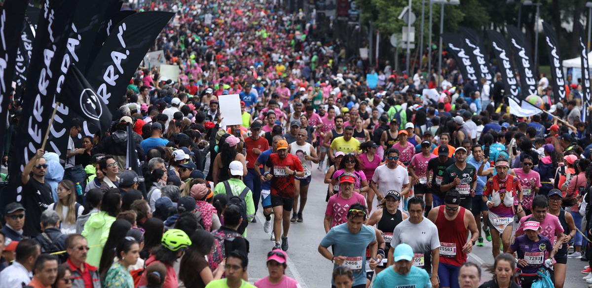 El Maratón de la Ciudad de México estará bien vigilado. (Foto: Imago7)