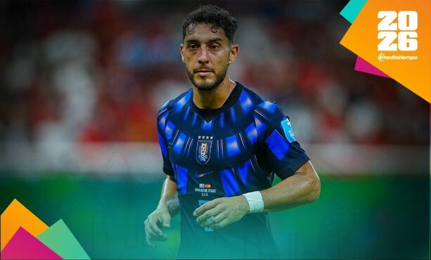 Sebastián Cáceres, jugador de América y Uruguay (Mexsport)