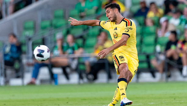 Sebastián Cáceres podría salir del América. (Foto: Mexsport)