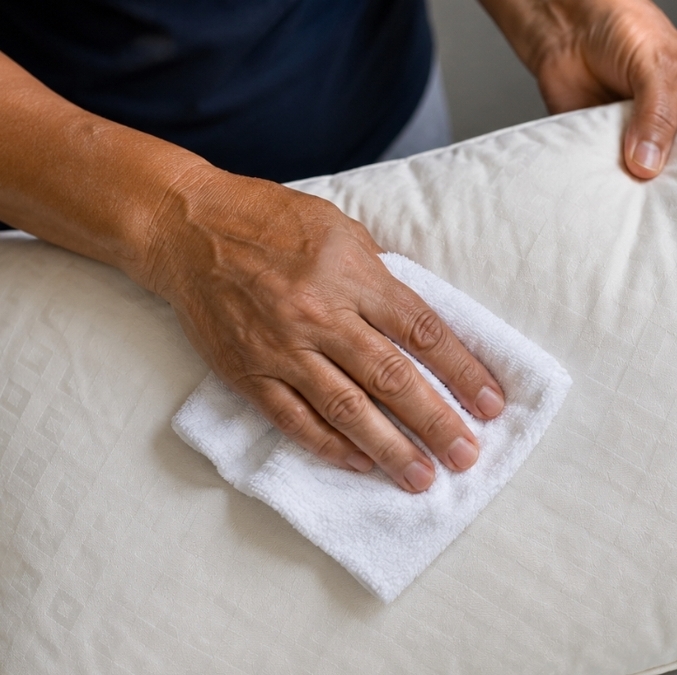 ¿Cómo limpiar una almohada y por qué es importante hacerlo? Foto: ChatGPT